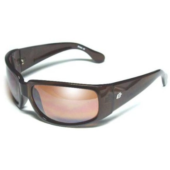 Birdz Hooter Womens Sunglasses Brown Mirrored Lens - Picture 1 of 8